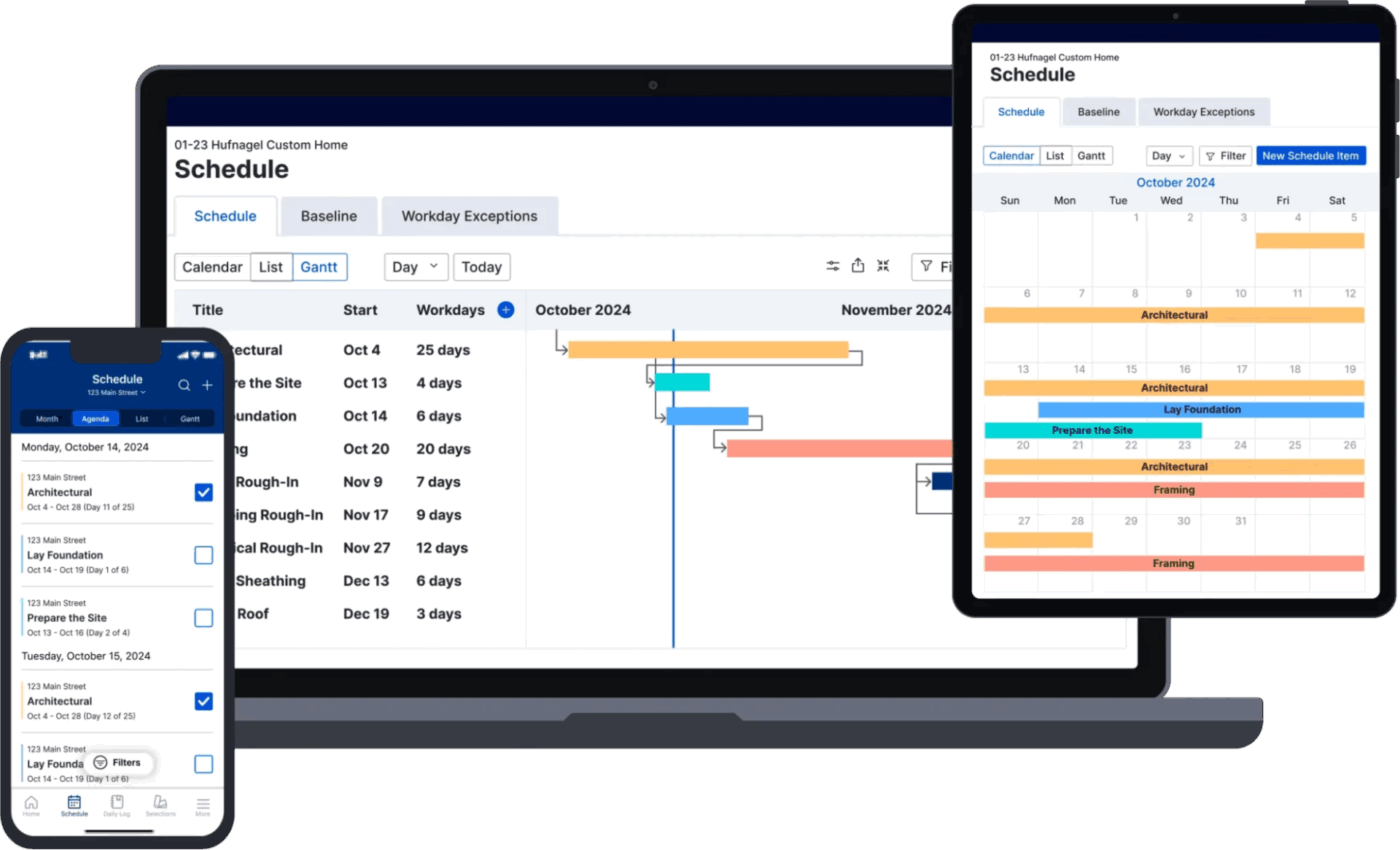 Buildertrend : Procore competitors