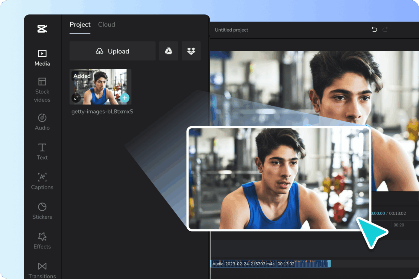 Capcut Dashboard
