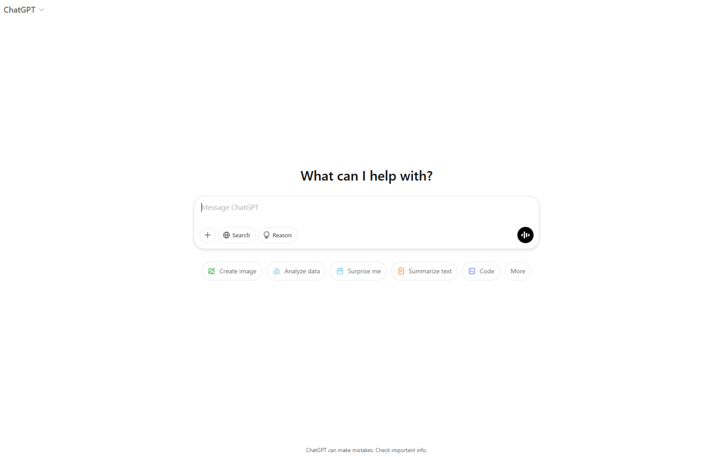 ChatGPT Dashboard : AI Writing Tools