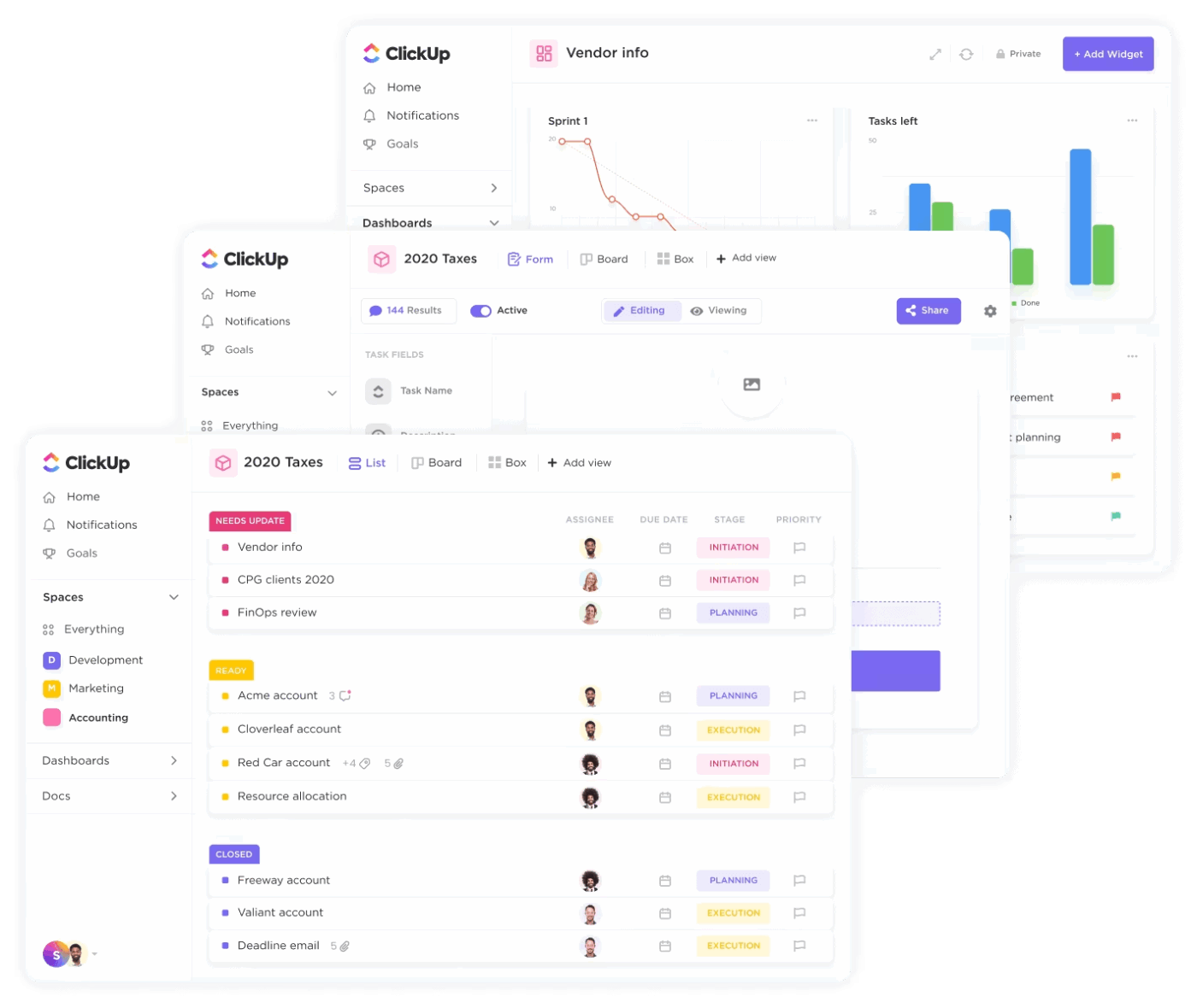  ClickUp Accounting Project Management Solution: best gpts for accounting