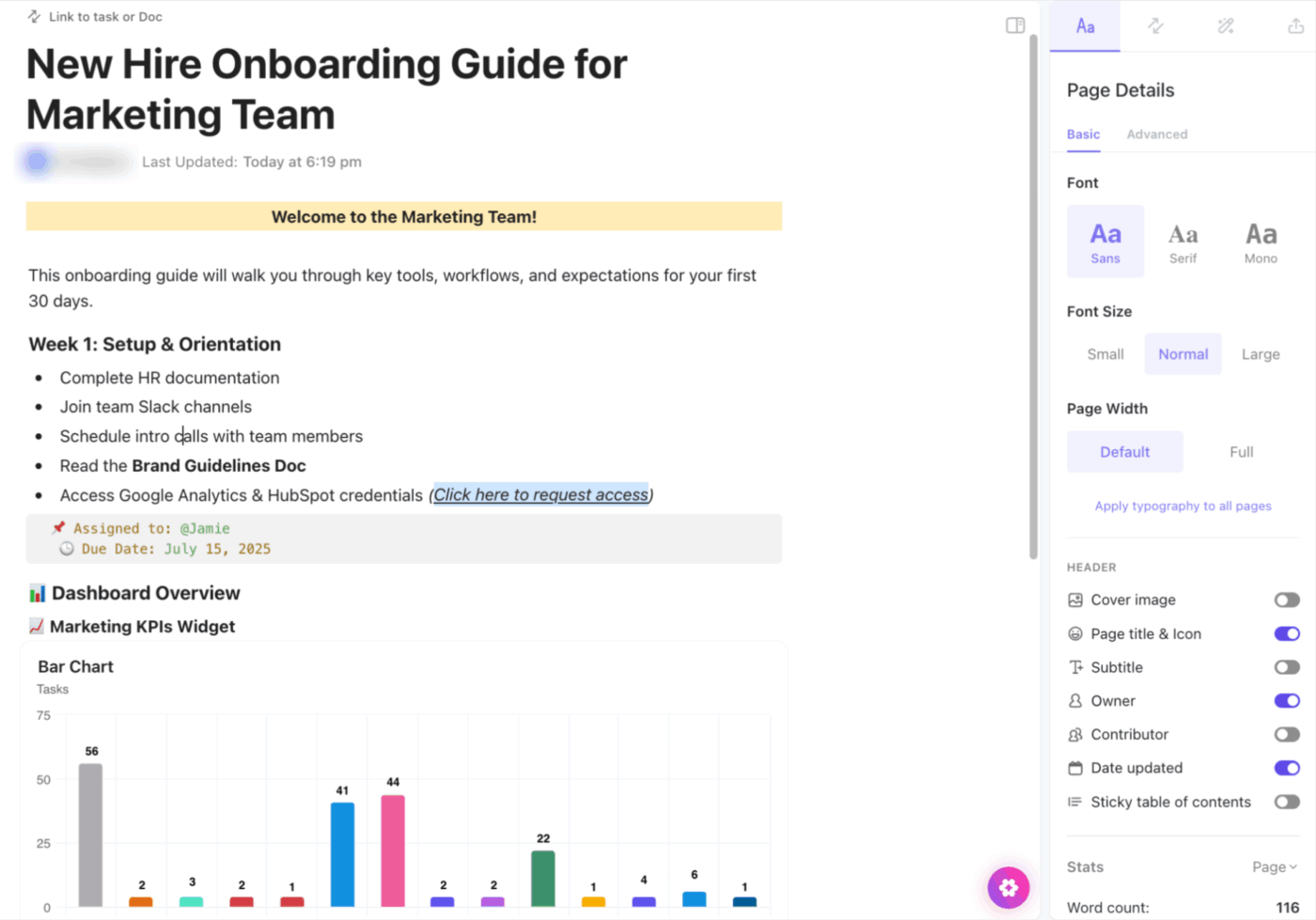 ClickUp Docs: Alternatif Trainual