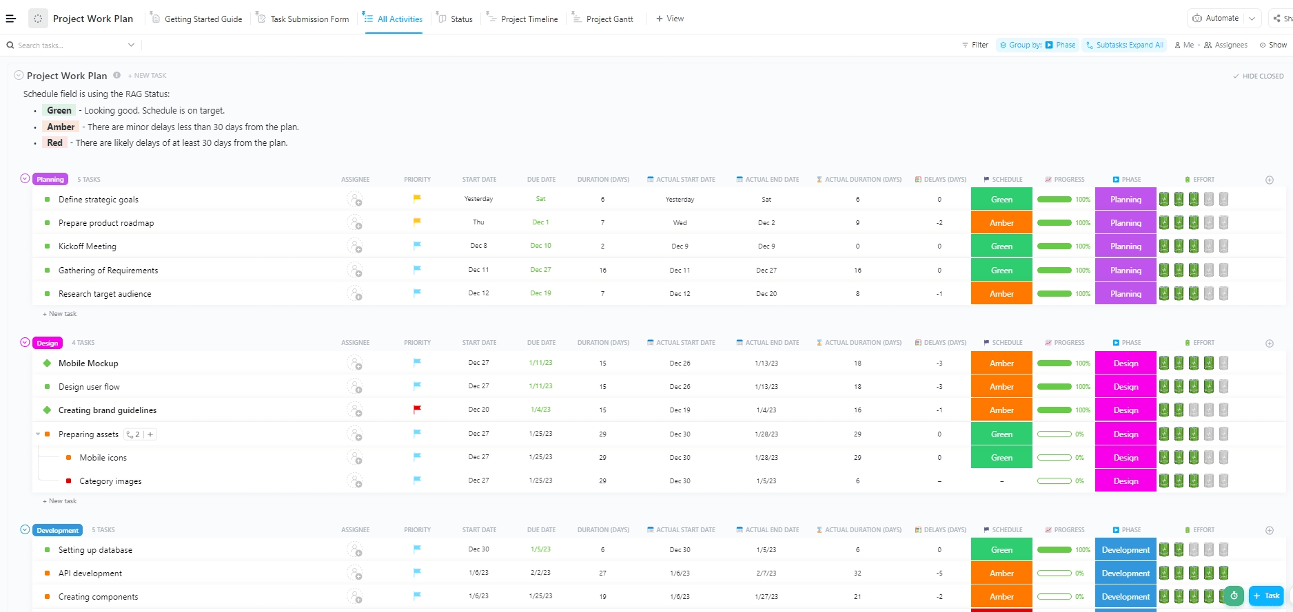ClickUp-projectwerkplan