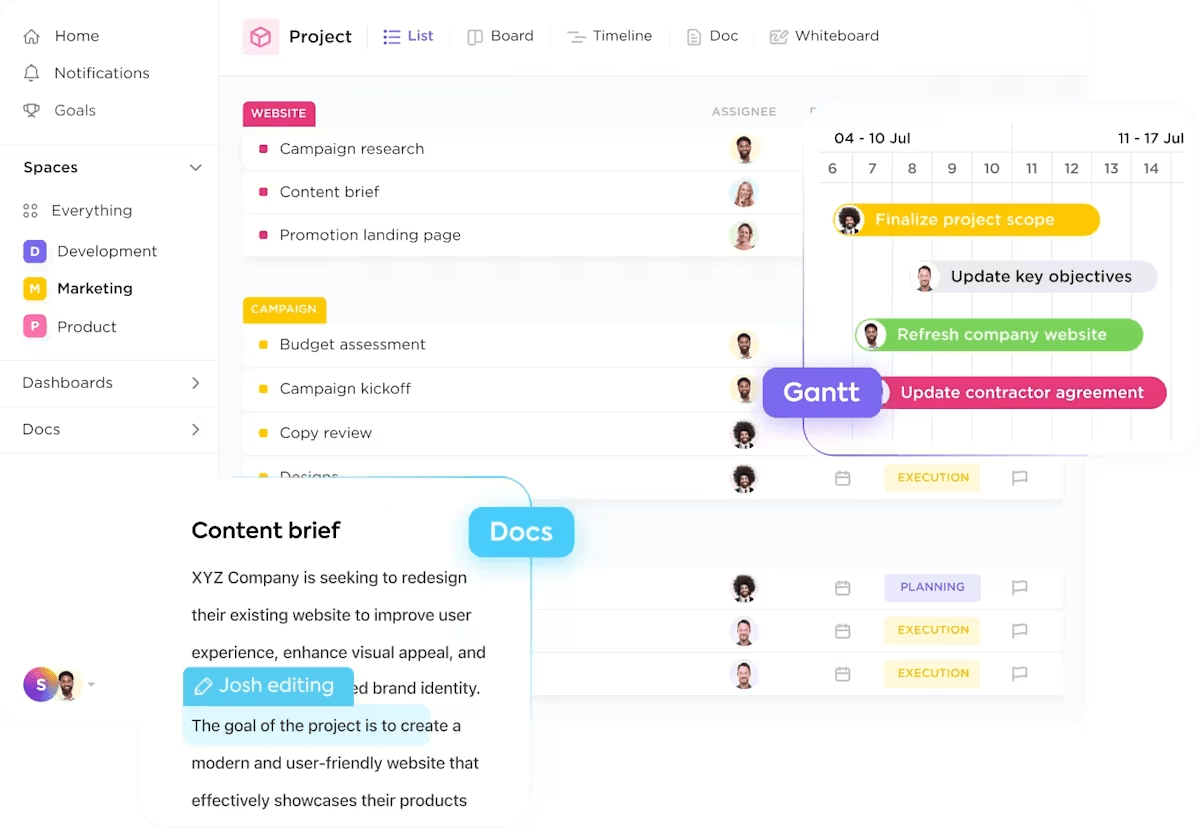 ClickUp : Quso.AI alternatives