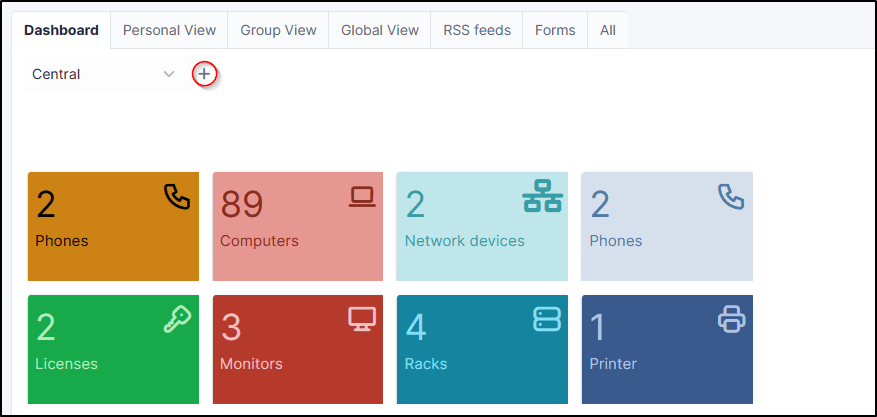 GLPi Dashboard