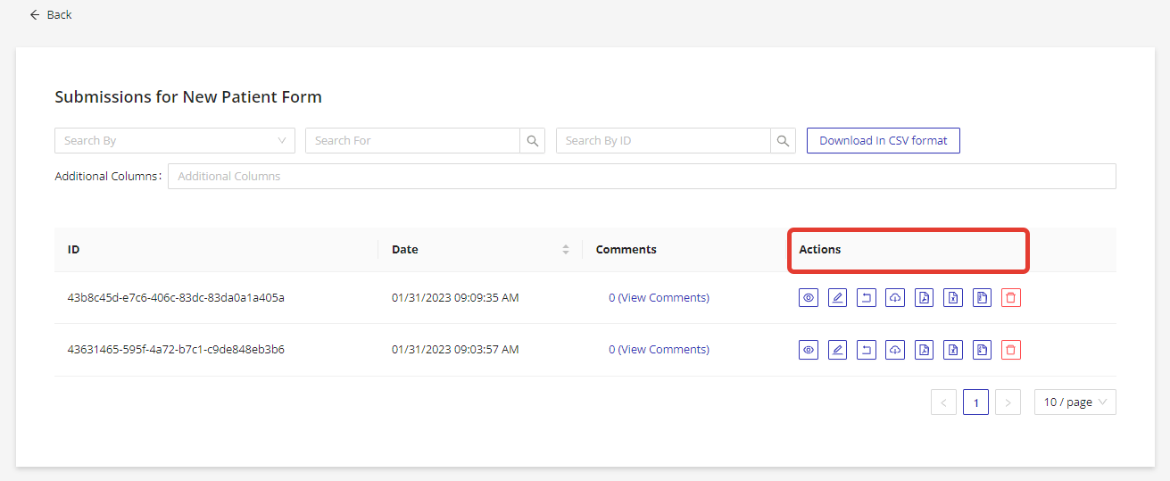 HIPAAtizer Dashboard: HIPAA Compliant Form Builder