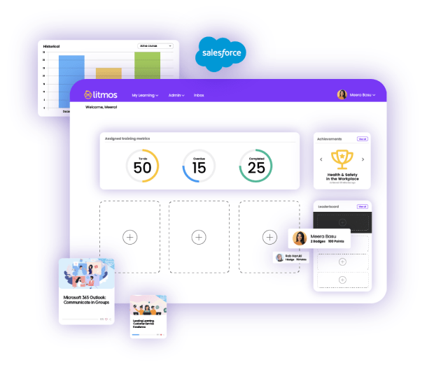 Litmos Dashboard: LMS voor kleine bedrijven