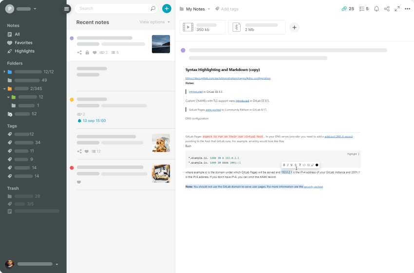 Nimbus Note : Amplenote Alternatives