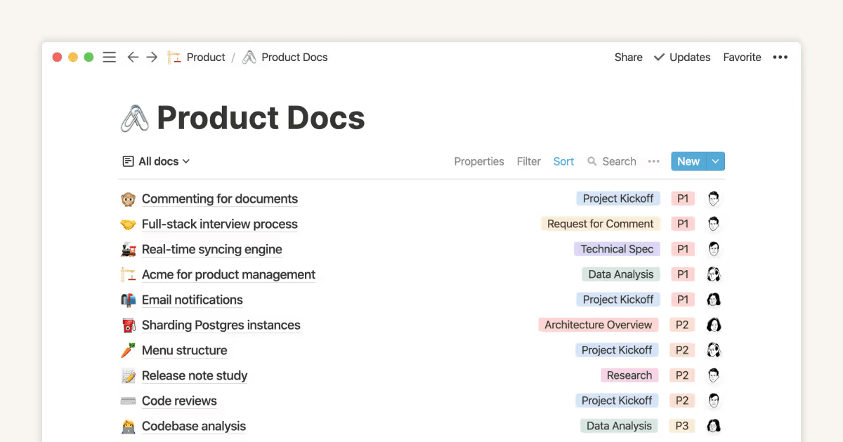 Notion : IT documentation software
