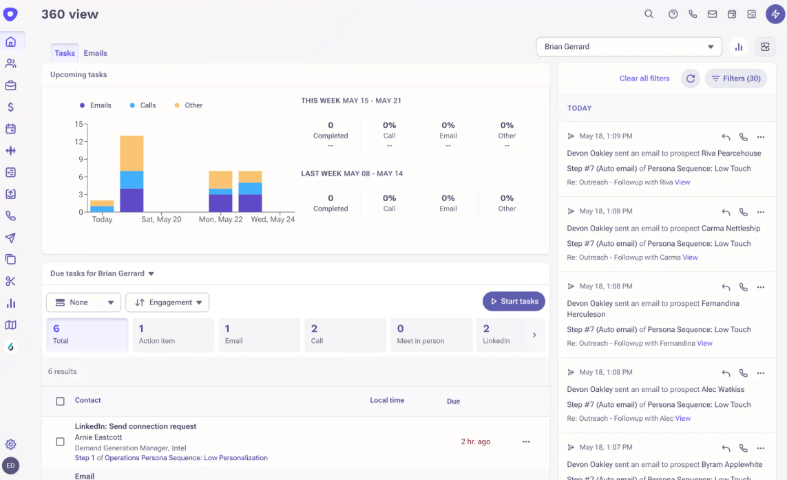 Outreach: AI Sales Assistant Software