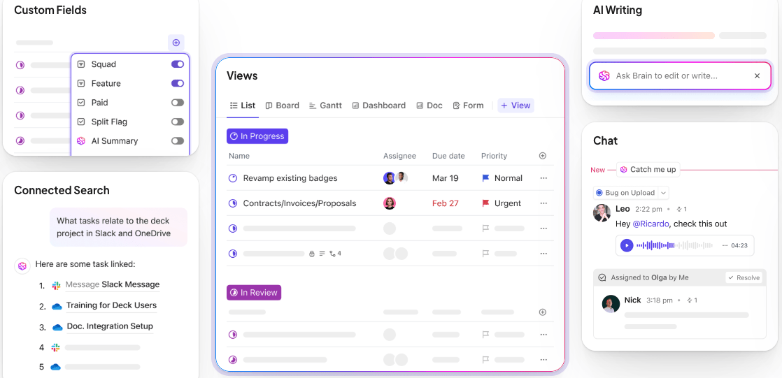 ClickUp Sales overview