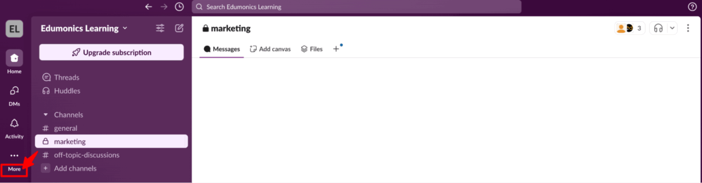Slack Messages: Slack App Directory