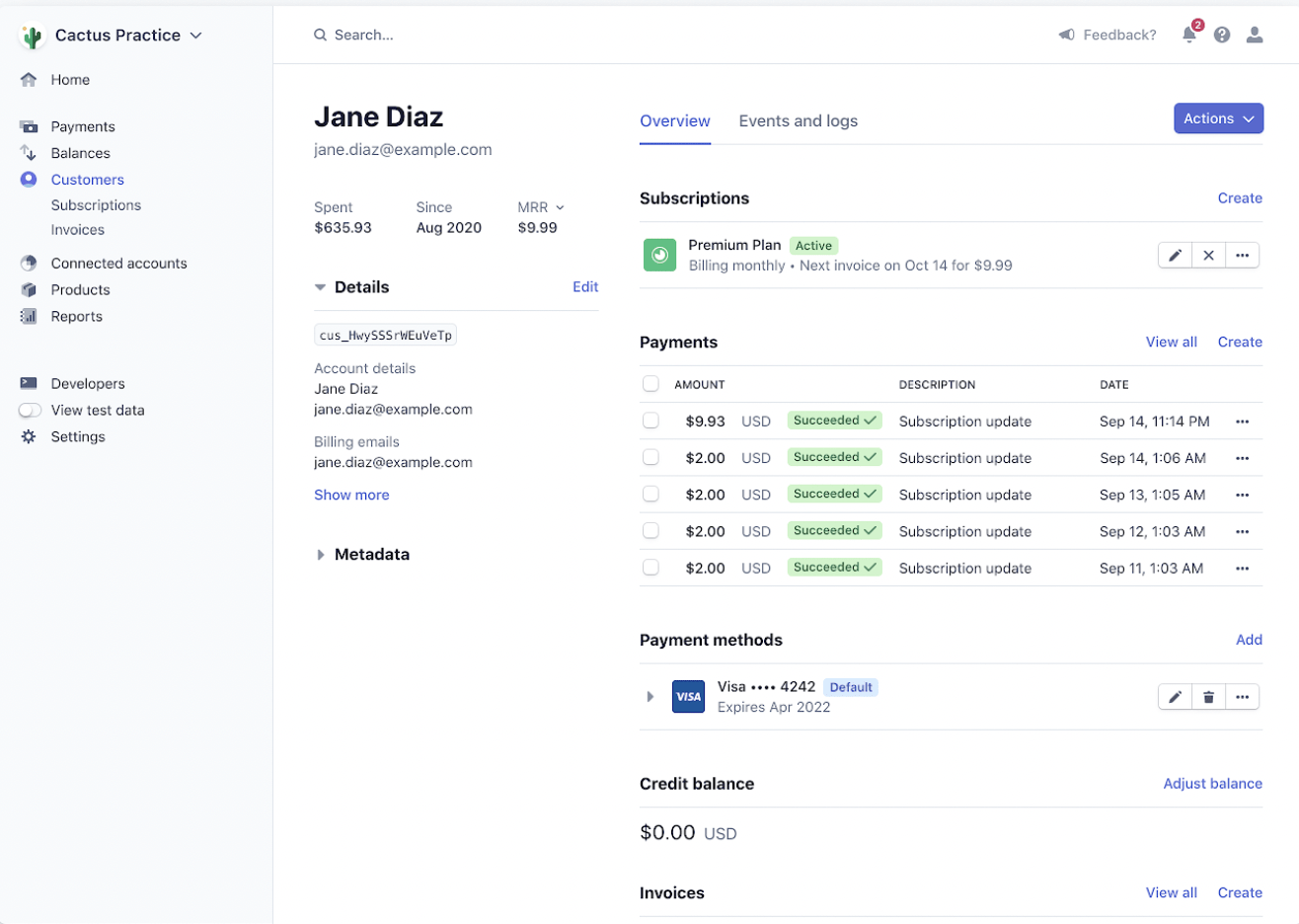 Stripe Slack Integration