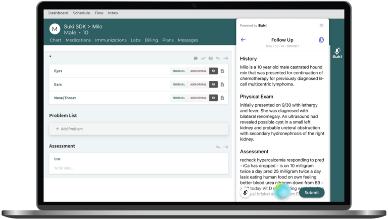 Suki Ai Dashboard: Soap Note Generator