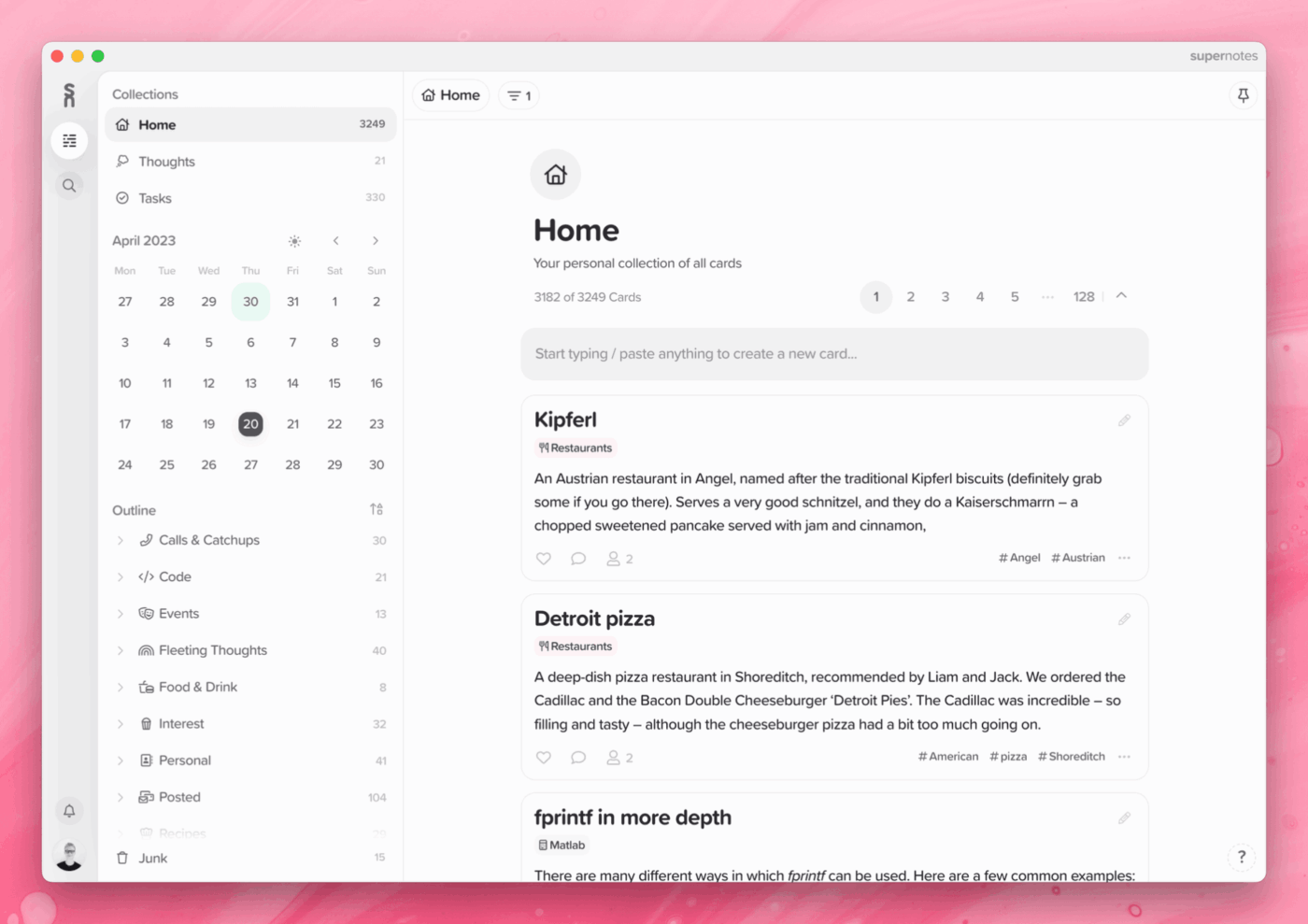 Supernotes : Amplenote Alternatives