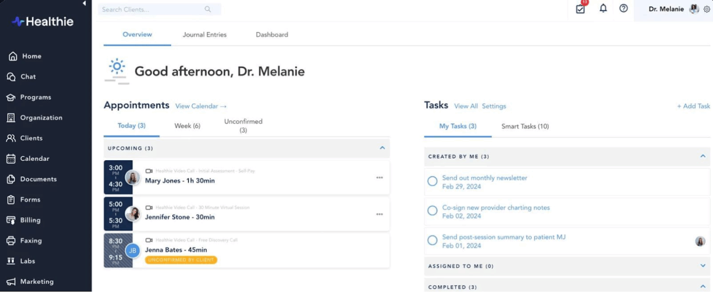  Tali AI Dashboard: Soap Note Generator