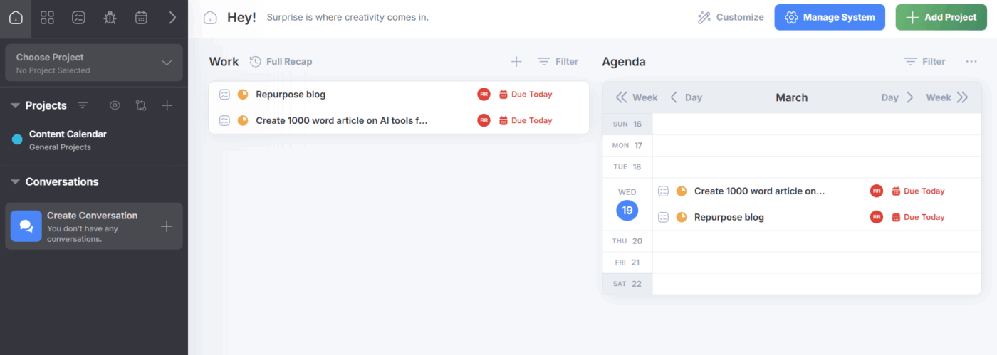 Tasks in Freedcamp: : ClickUp vs Freedcamp