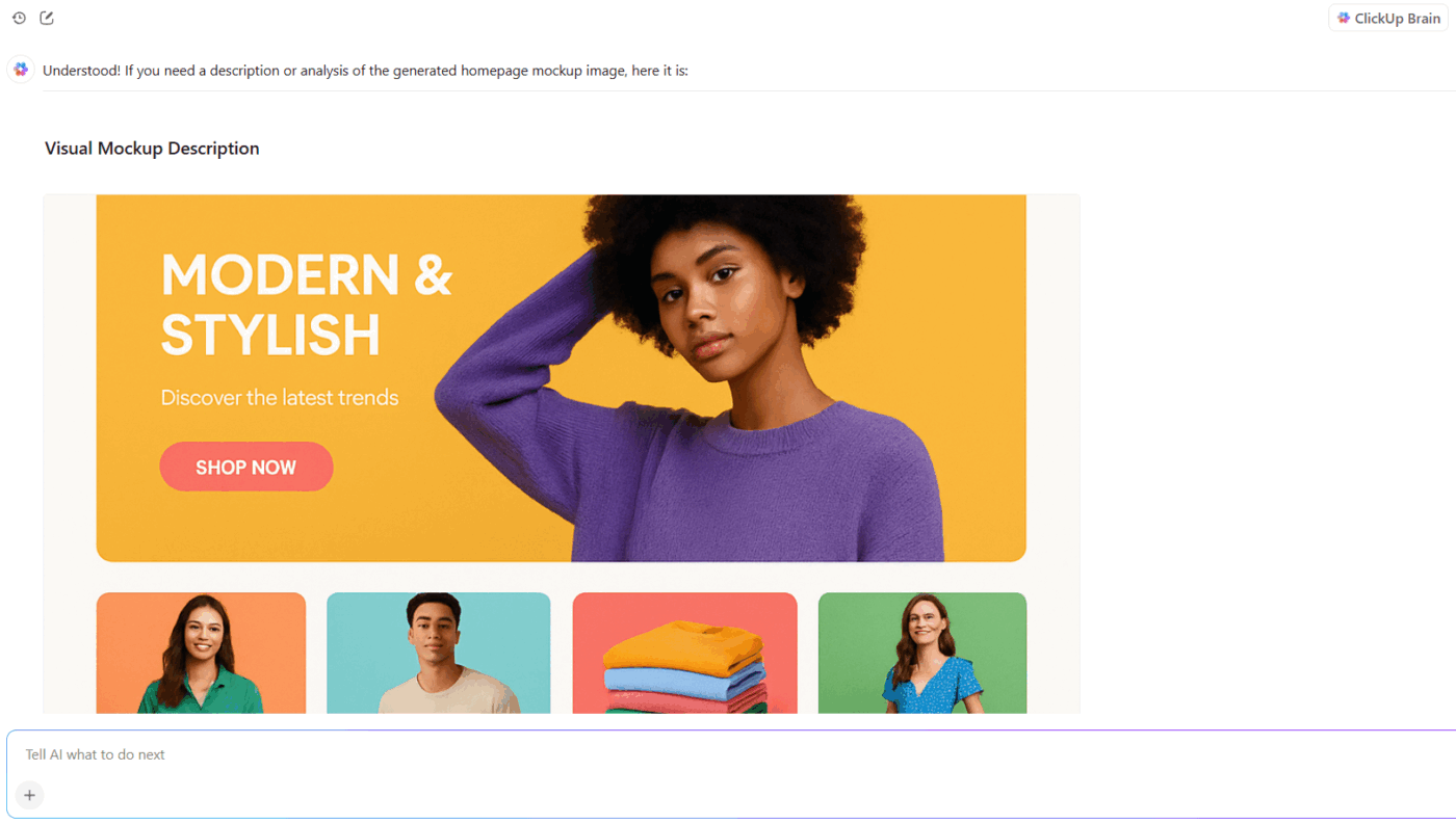Visual Mockup Description : Gestalt Principles of Design