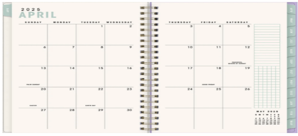 Best Productivity Planners: Blue Sky Planner - Best budget-friendly week planner