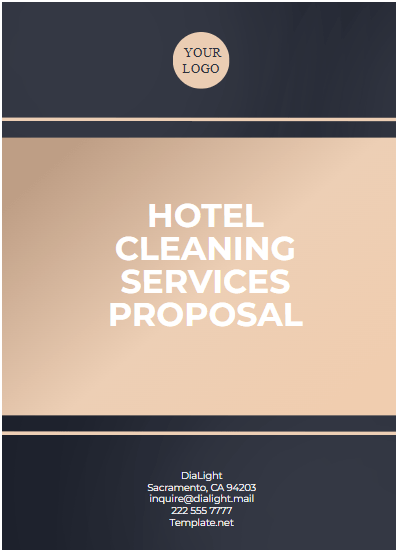 Hotel Cleaning Services Proposal Template by Template.net