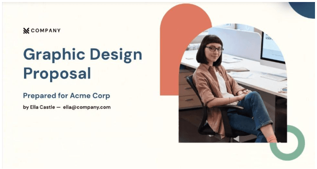 Graphic Design Proposal Template by Qwilr