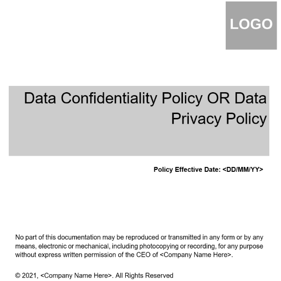 Privacy Policy Template: Data Privacy Policy Template by GreytHR
