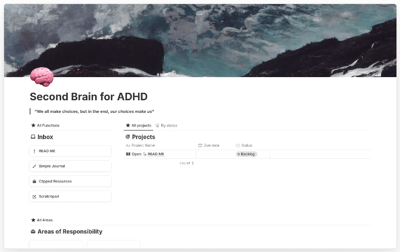 Second Brain For ADHD by Lester Yim