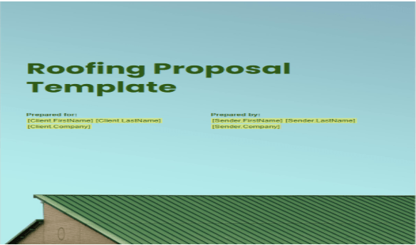 Roofing Proposal Template by PandaDoc