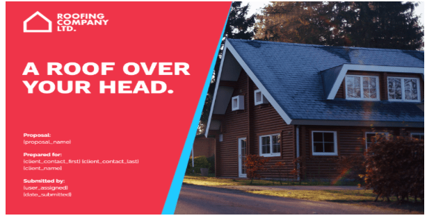 Roofing Proposal Template by Proposify