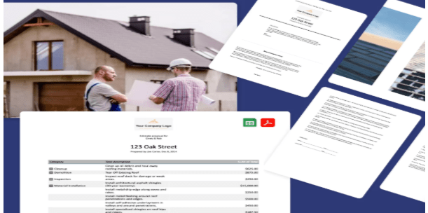 Roofing Proposal Template: Roofing Proposal Template by Arcsite