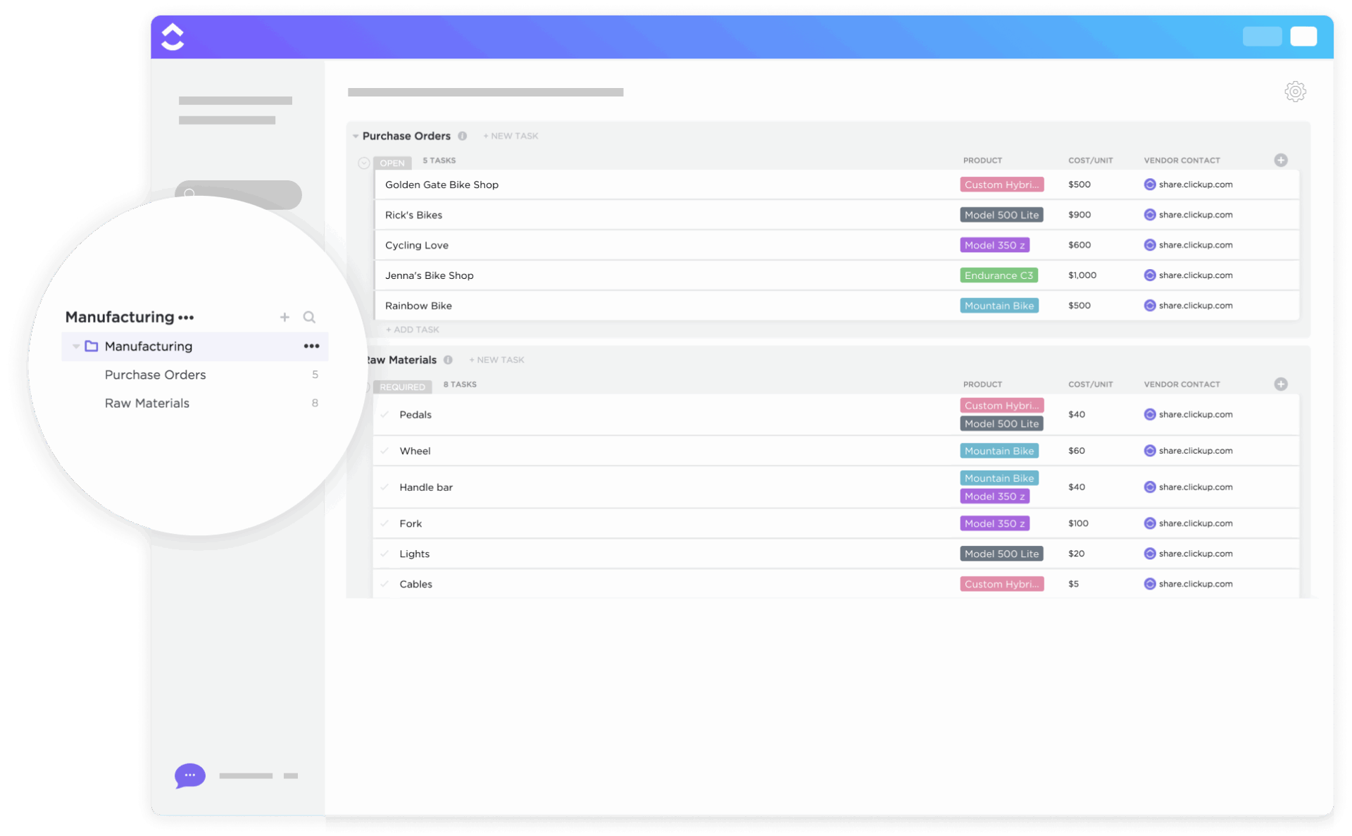 Return Policy Template: ClickUp Order Fulfillment Template