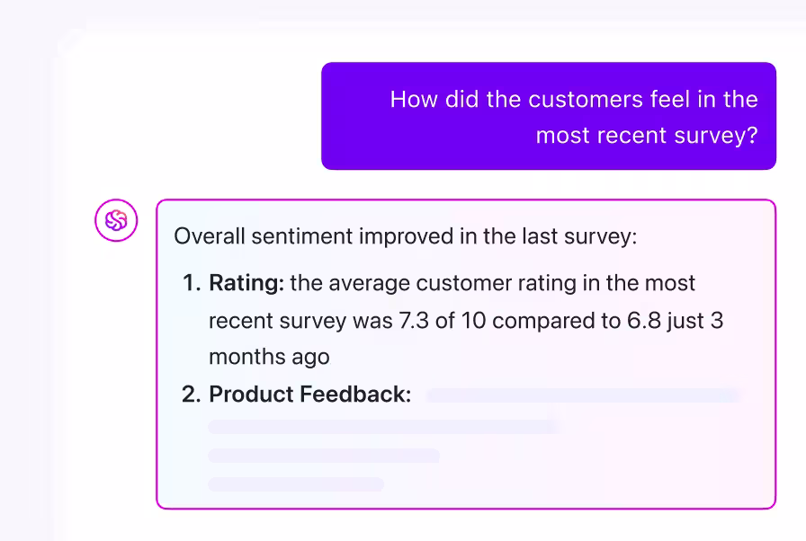 Create forms and get insights faster with ClickUp Brain
