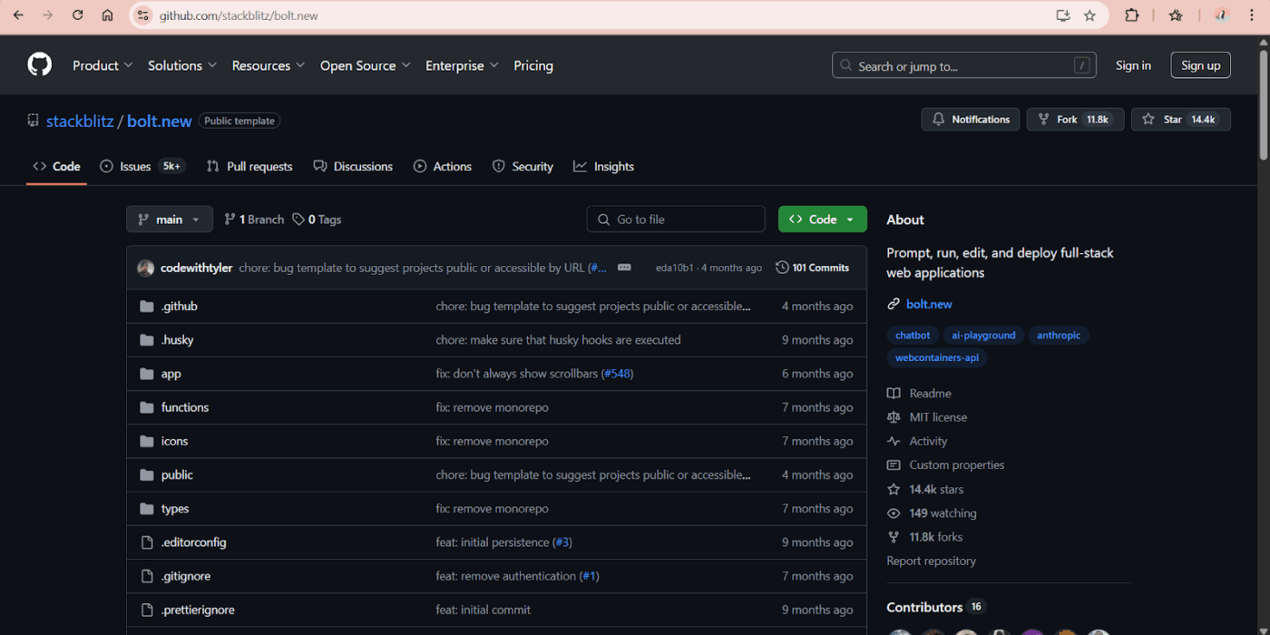 Integrations on Bolt
