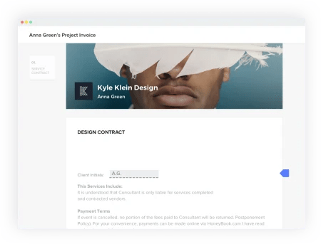 HoneyBook -  moxie alternatives