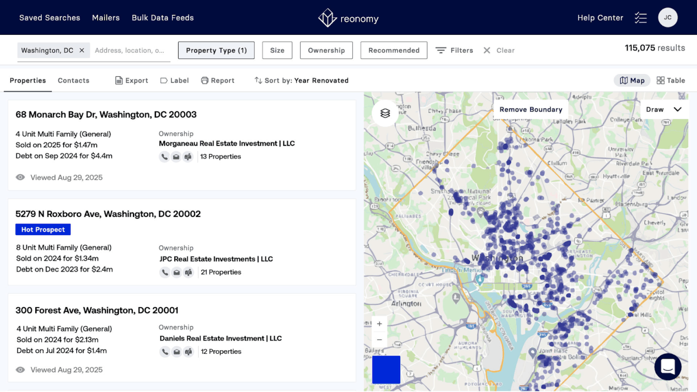 Reonomy: Asisten AI untuk penilaian properti