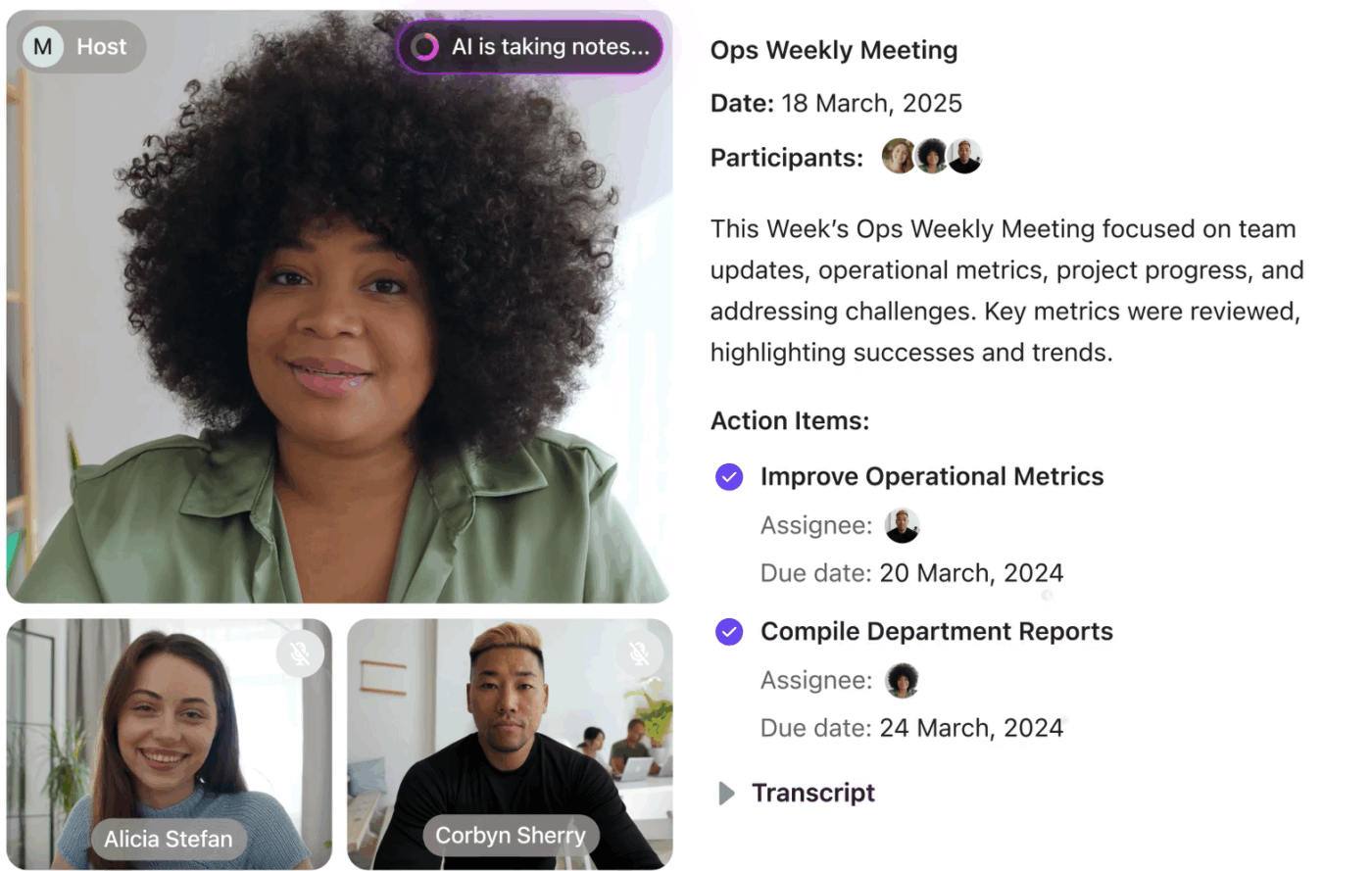 ClickUp AI Notetaker