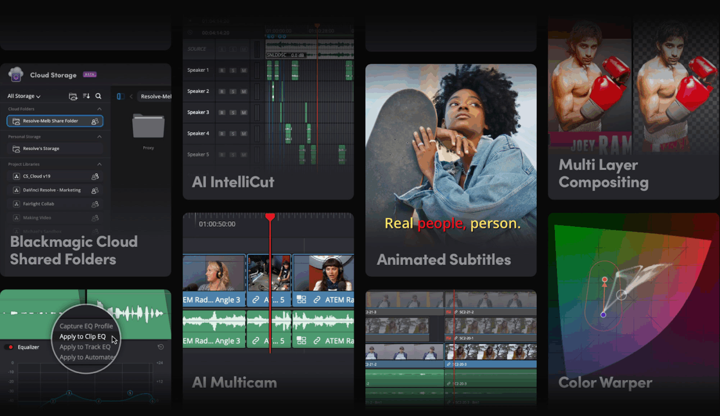  DaVinci Resolve: Descript Alternatives