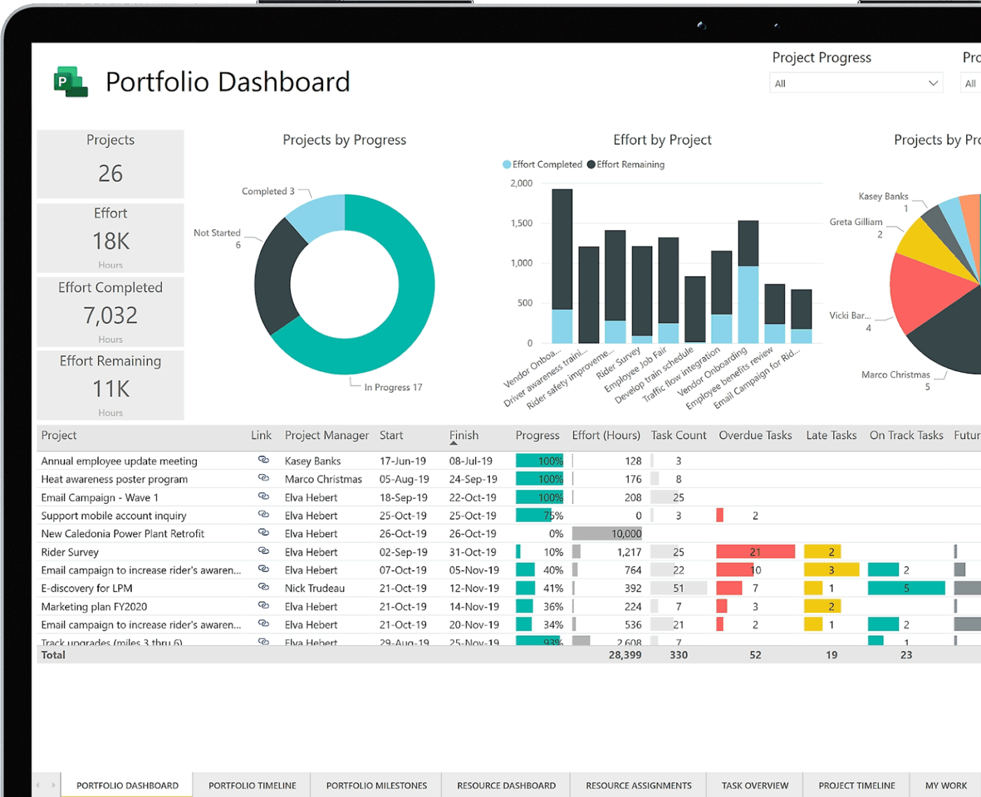 Microsoft Project: Project Reporting Tools
