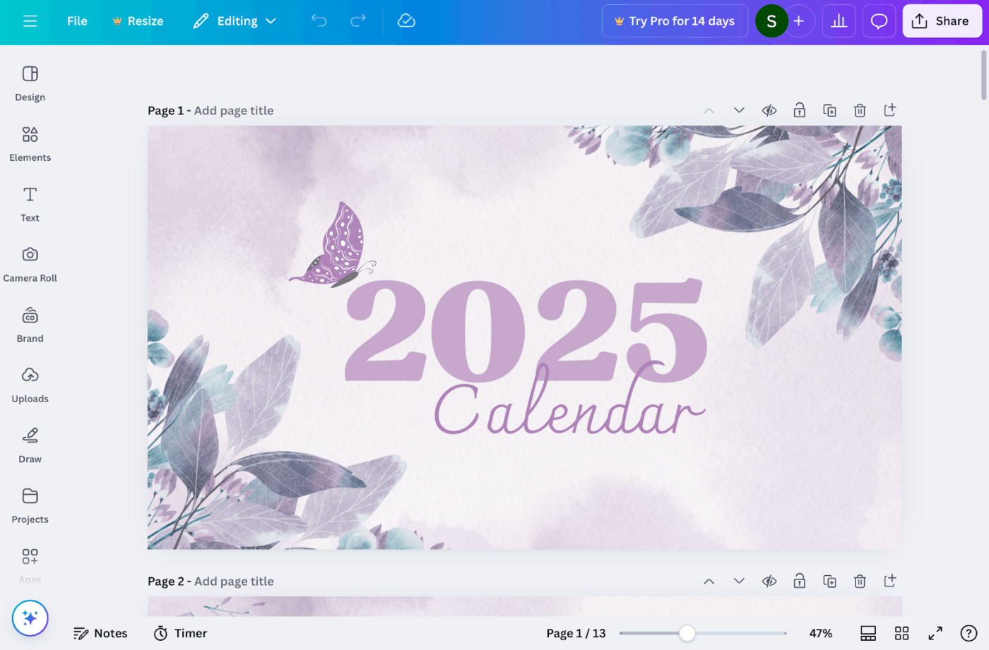 Canva: Design software for graphic organization