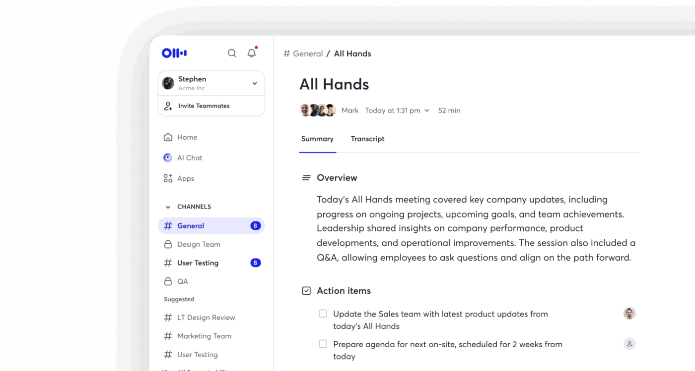 Otter.ai: Speak AI alternative with collaboration features