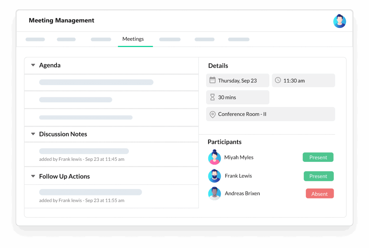 nTask meeting management for large teams across different platforms like Microsoft Teams