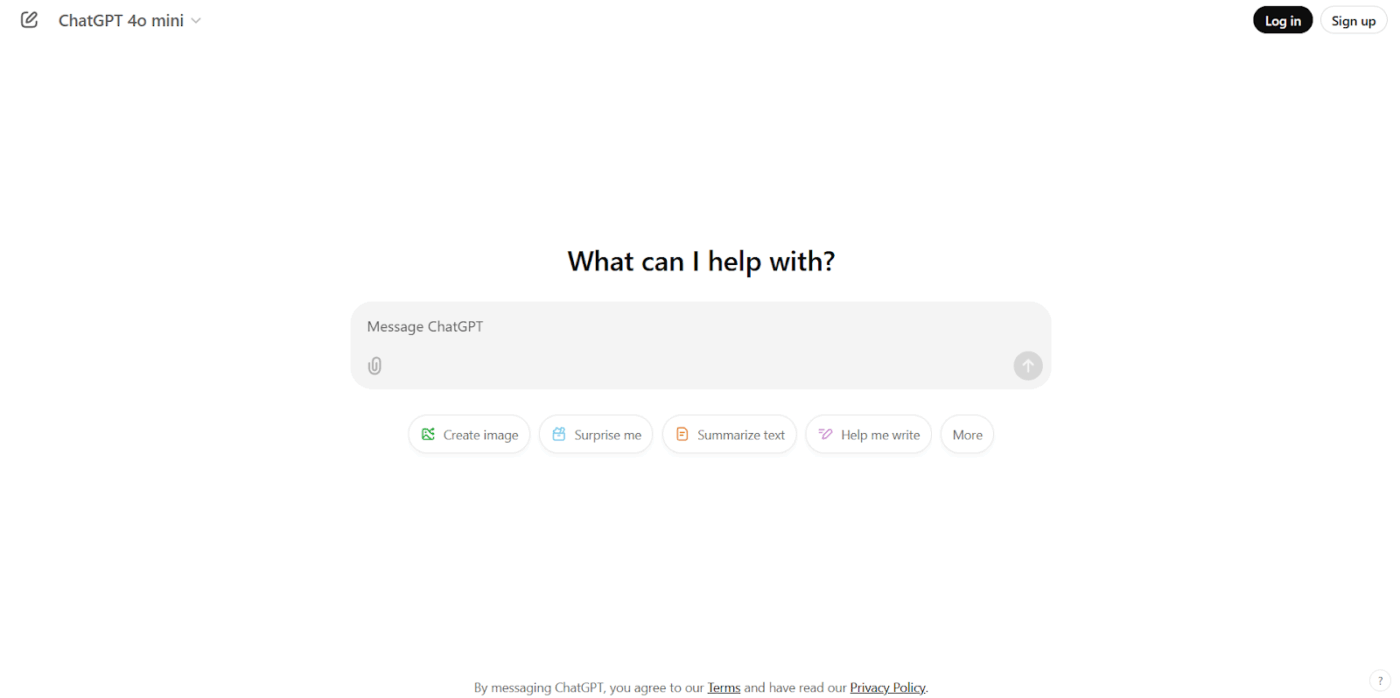 OpenAI: Text generation in a modular design interface