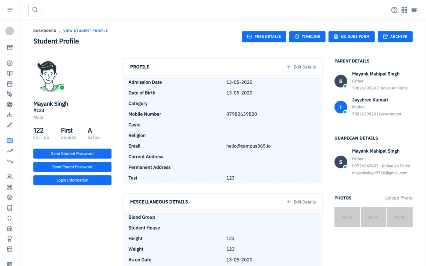 campus management software: campus365