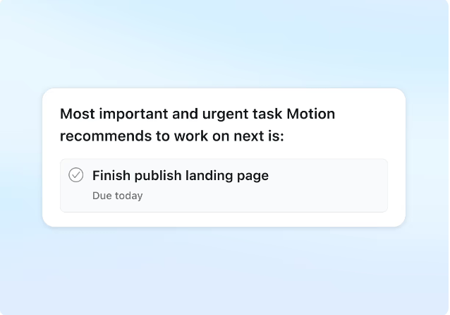 Real-time AI-planning met Motion