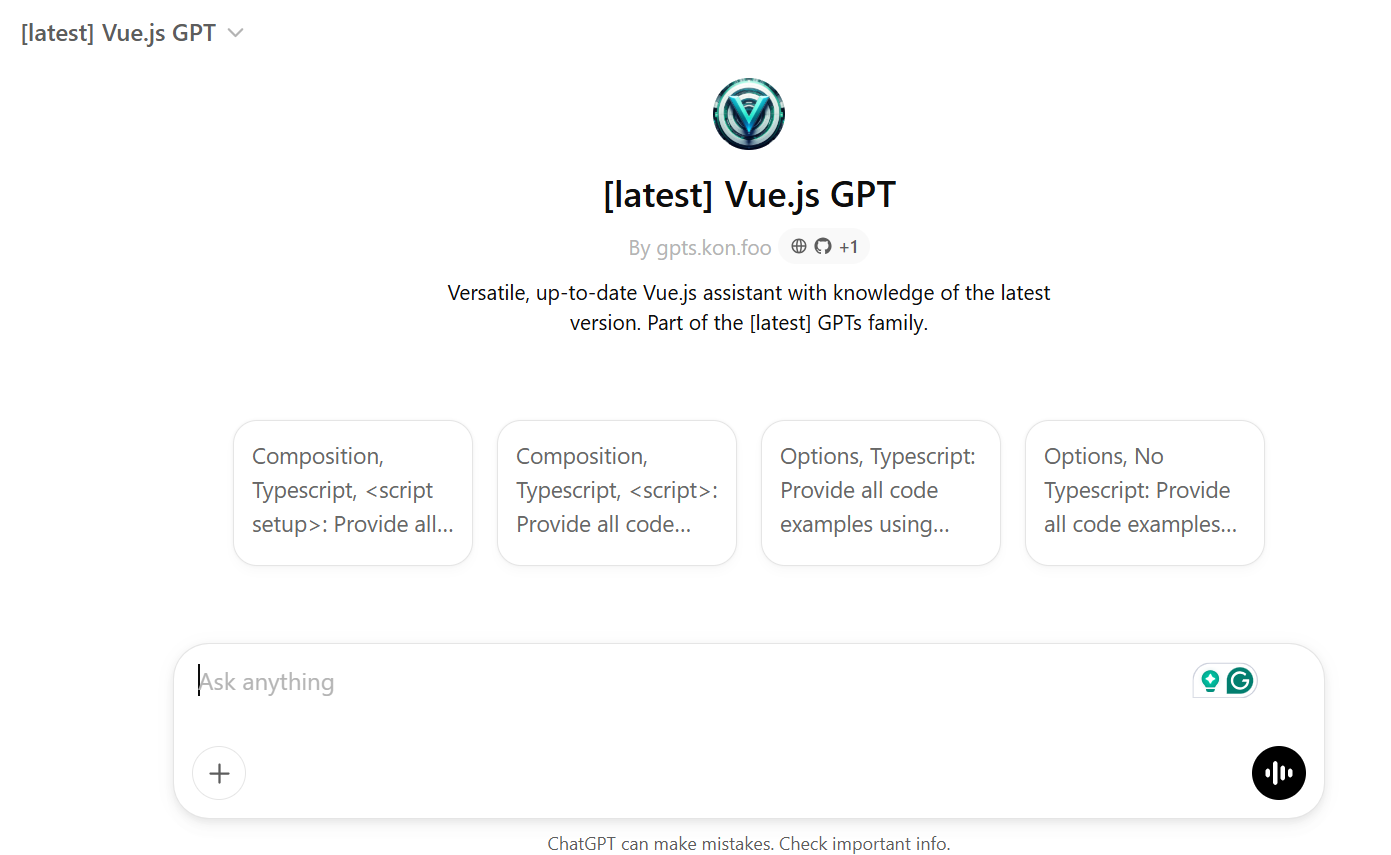 Vue.js GPT