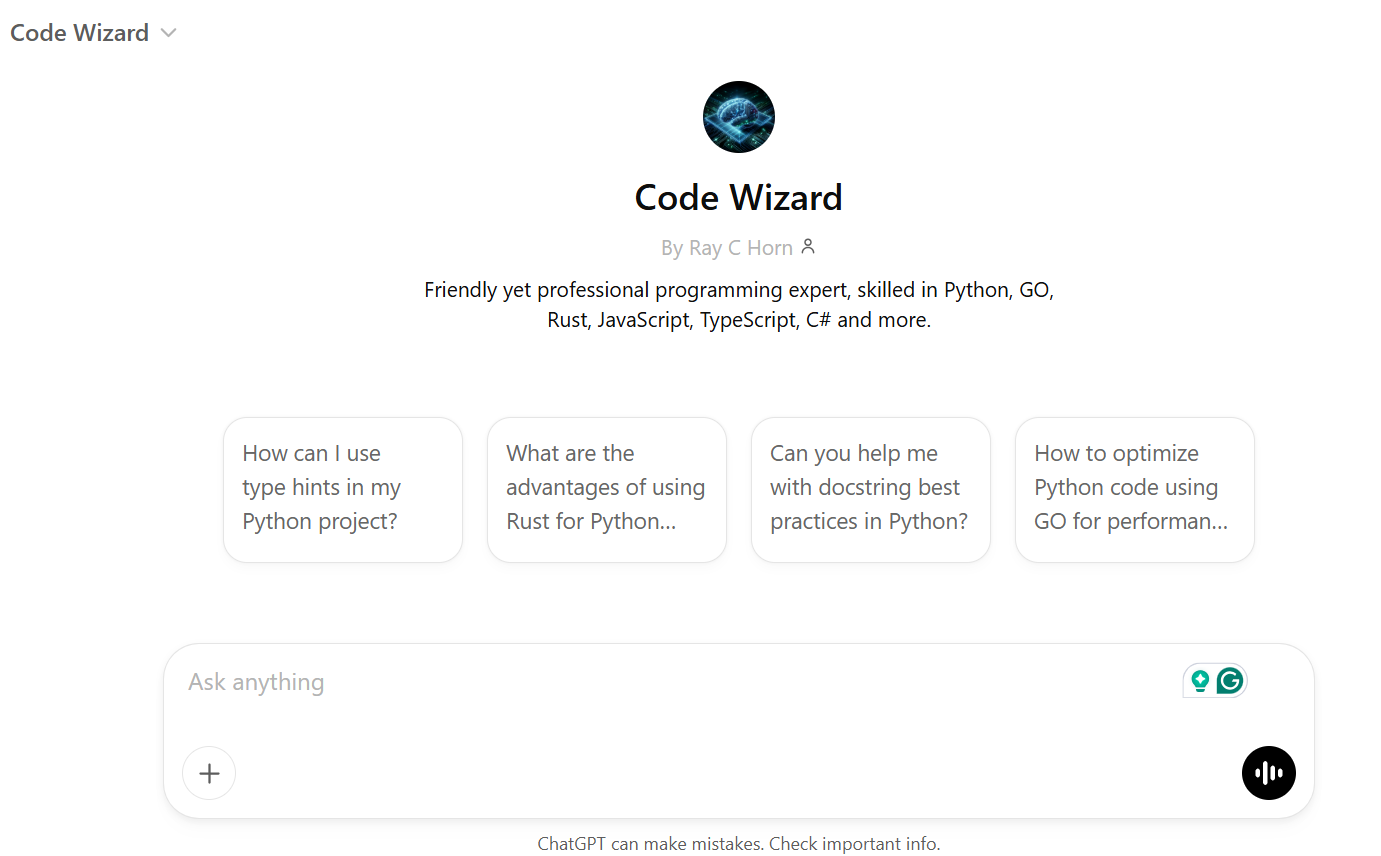 Code Wizard