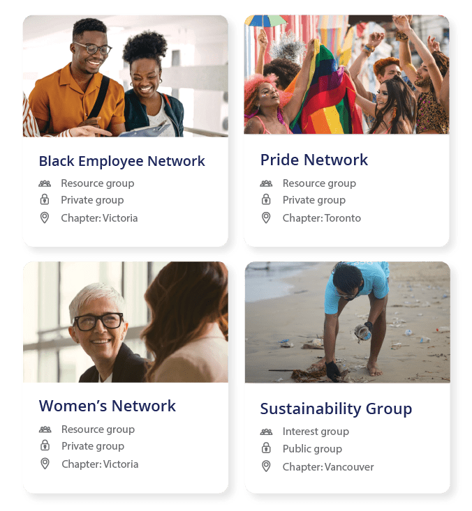 Benevity Affinity Groups