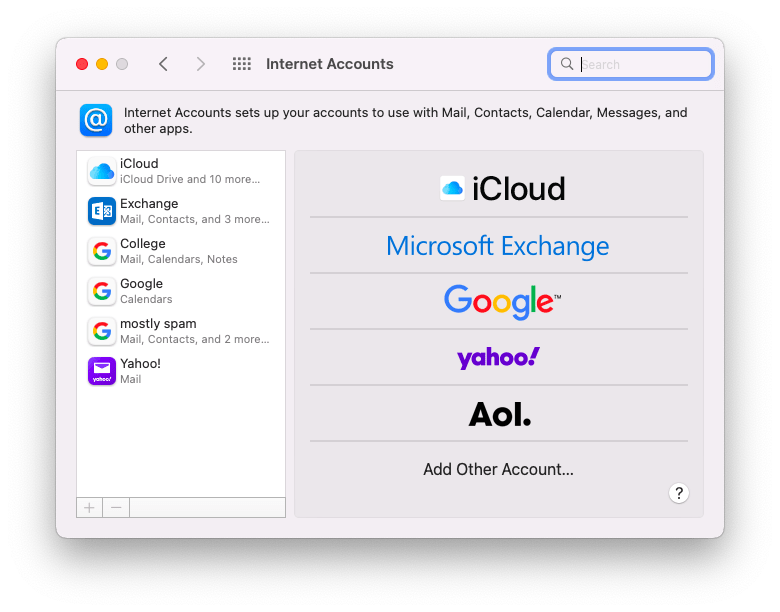 Add your Google account