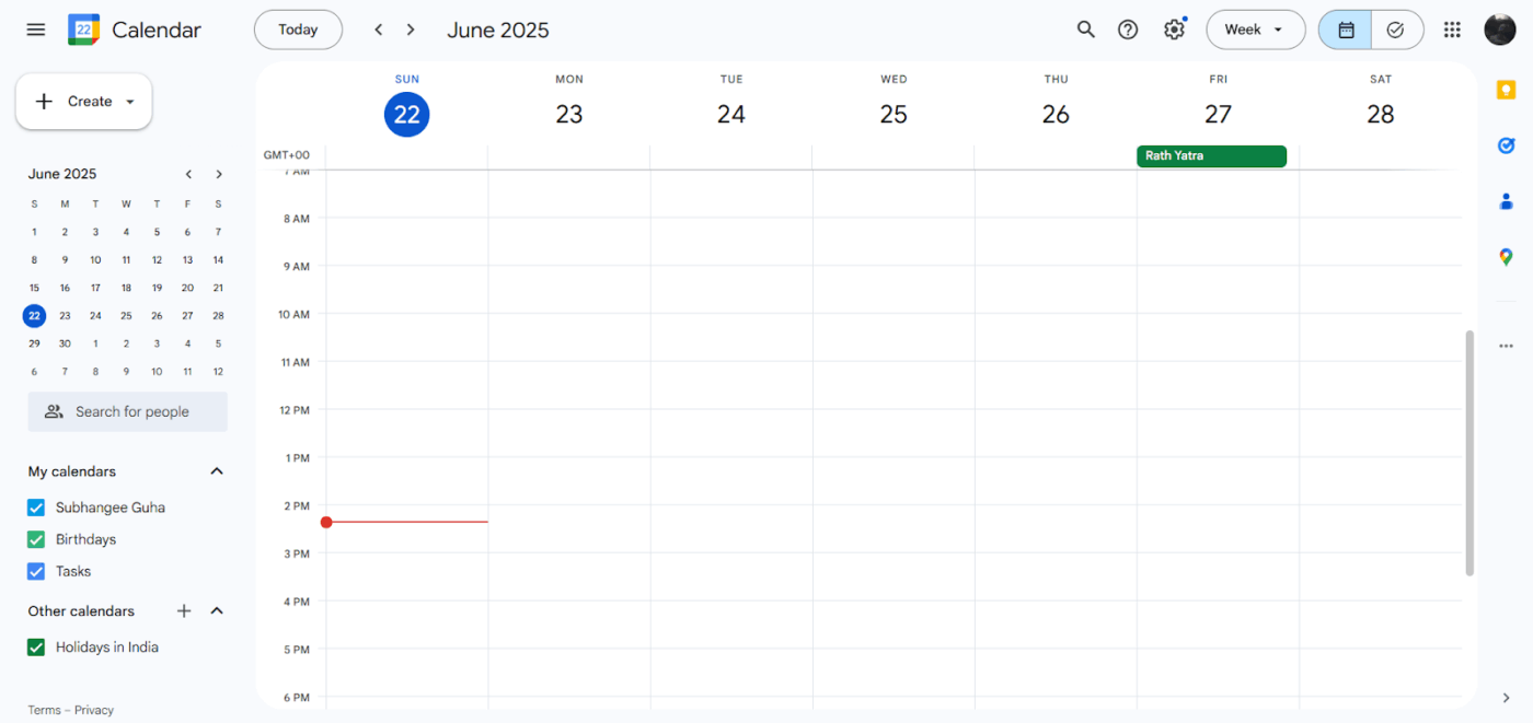 Google Calendar