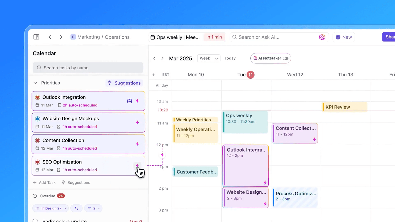 ClickUp Calendar