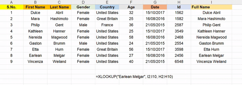 Excel - VLOOKUP alternative